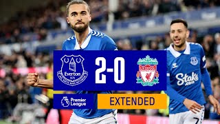 EXTENDED PREMIER LEAGUE HIGHLIGHTS EVERTON 20 LIVERPOOL [upl. by Pierre992]