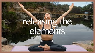 Kundalini Yoga Full Body Detoxification  Releasing the Elements  KIMILLA [upl. by Ahseele428]