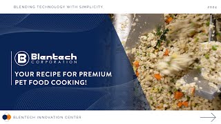 Blentech Equipment  Your Recipe For Premium Pet Food Cooking [upl. by Llekcm786]