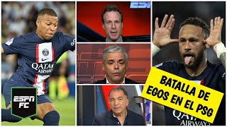 BOMBA DE TIEMPO para el PSG por la batalla de egos que crece entre NEYMAR y KYLIAN MBAPPÉ  ESPN FC [upl. by Nawk228]