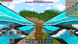 Playing as MOTHRA in Minecraft Pocket Edition [upl. by Mauceri]