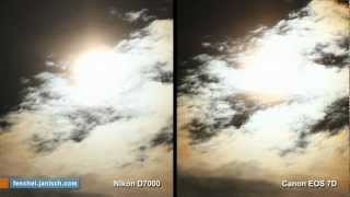 Nikon D7000 vs Canon 7D Video Comparison [upl. by Dnamra]