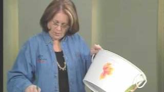 How to use FolkArt® Outdoor™ Paint with Donna Dewberry [upl. by Dawkins447]