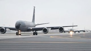 KC135 Takeoff [upl. by Nosilla598]