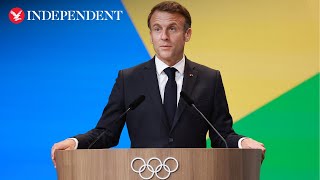 Watch again Macron meets world leaders in Paris on day of Olympics 2024 opening ceremony [upl. by Mccandless269]