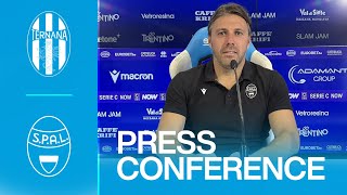 La conferenza stampa di presentazione di Ternana  SPAL [upl. by Aseuqram90]