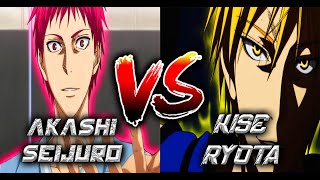 Akashi vs Kise Emperor Eye VS Perfect Copy [upl. by Aveline419]