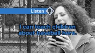 Lets Learn English Lesson 33 Learning Americas Sport [upl. by Nagah]