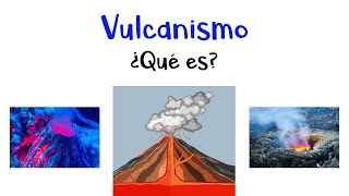 🌋 ¿Qué es el Vulcanismo 🌋 Fácil y Rápido [upl. by Erlin301]