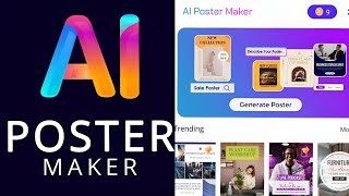 Poster maker  AI Graphic design  FULL TUTORIAL [upl. by Frost119]