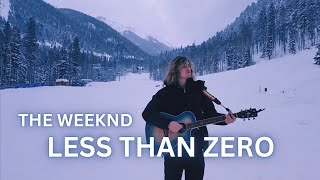 The Weeknd  Less Than Zero Coleton Wilcox acoustic cover [upl. by Yrak]