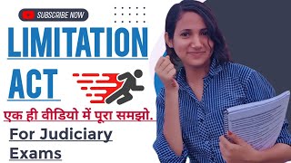 Limitation Act 1963 Full Lecture in one video  All Sections of Limitation Act in one video [upl. by Maryn947]