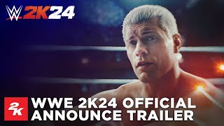 WWE 2K24  Announce Trailer  2K [upl. by Dnob]