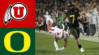 5 Utah vs 13 Oregon 2019 Pac 12 Championship Highlights  College Football Highlights [upl. by Yddor]