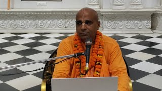 HH Bhakti Karunamayi Vanmali Swami BG Chapter 6  ISKCON Vrindaranyam [upl. by Lledualc]