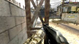 CoD4 ProMod  Backlot Mid Round Nades [upl. by Kilah812]