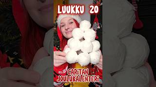 LUUKKU 20 Lumilyhty koriste sisälle 🤩❄️ DIY [upl. by Aramak]