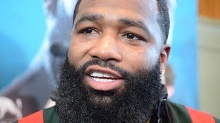 Broner mocks FUNSIZE Pacquiao  Manny Pacquiao v Adrien Broner [upl. by Ayerhs46]