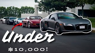 BEST Sports Cars Under 10k [upl. by Annij]