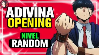 ADIVINA EL OPENING DE ANIME 🎯🎮 NIVEL RANDOM ➜ 40 OPENINGS [upl. by Rolyat997]