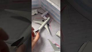 Daron air Canada 777 unboxing aviation daronplanes unboxing oxing [upl. by Derdlim588]