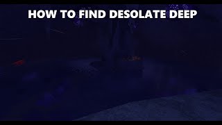 How to find the Desolate Deep in Fisch🐟 [upl. by Ahselef]