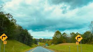 Vermont Fall Foliage Road Trip USAAutumn Views🍂 [upl. by Carolee]