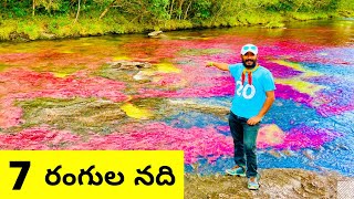 Rainbow River In Colombia The Most Beautiful River In The World [upl. by Edrick]