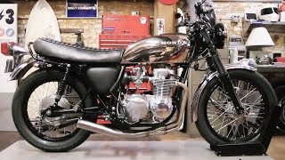 Classic Motorcycle Restoration  Honda CB 550 Four [upl. by Dlorej]