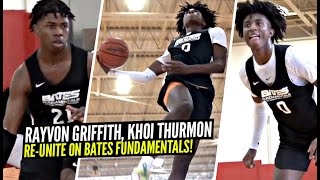 Rayvon Griffith amp Khoi Thurmon REUNITE on LOADED Bates Fundamentals Squad [upl. by Eeruhs]