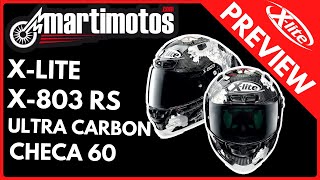 PREVIEW  XLITE X803 RS ULTRA CARBON CARLOS CHECA 60 [upl. by Vicki284]