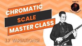 Chromatic Scale Master Class Guitar Lessons [upl. by Nylteak620]