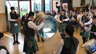 Kilbarchan Pipe Band Grade 4B Sanquhar Pipe Band Competition 2024 [upl. by Vitalis527]