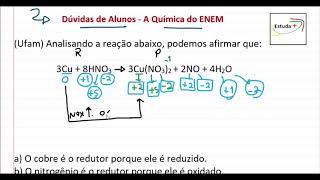 Oxirredução  Oxidação redução agente oxidante e agente redutor [upl. by Clayborne]