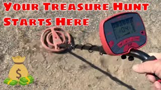 Testing the Pancky Metal Detector  Entry Level Detector [upl. by Ydnab]