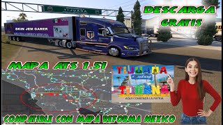 MOD GRATIS ATS 151  MAPA TIJUANA ATS 151 [upl. by Tiebold]