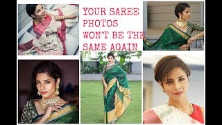 PRO TIPS HOW TO POSE IN SAREE amp LOOK GOOD IN EVERY PICTURE [upl. by Dahle]