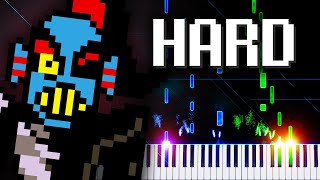 NGAHHH from Undertale  Piano Tutorial [upl. by Naryb495]