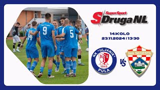 23112024 1330   14 kolo  SuperSport Druga NL  NK Uljanik P v NK Segesta [upl. by Drusus]