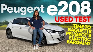 Used Peugeot e208 review Time to ‘baguette’ a brilliant French electric supermini  Electrifyiing [upl. by Repinuj473]