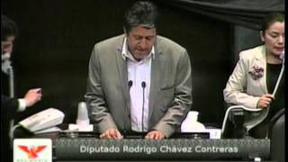 Dip Rodrigo Chávez MC  Ley de Ingresos sobre Hidrocarburos Reservas [upl. by Arjan]