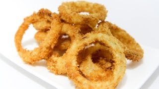 How To Make Crispy Crunchy Onion Rings  Video Recipe [upl. by Fries]