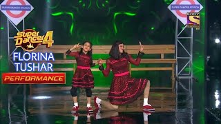 Florina and Tushar Dance Performance on Song Bombay se Baroda Tak  Super Dancer 4 [upl. by Nadya]