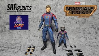 SHFiguarts Star Lord Guardians Of The Galaxy Vol3 marvel guardiansofthegalaxy starlord [upl. by Nojad814]