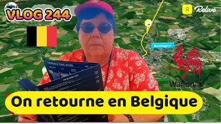 VLOG 244  On retourne en Belgique [upl. by Astra]