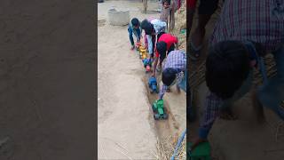 tractor bole 🚂🚂🚜😲chu chu che rctractor train minitractor tractor trai automobile [upl. by Annahsal170]