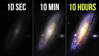 Photographing a Galaxy for 10 Seconds vs 10 Hours [upl. by Norman736]