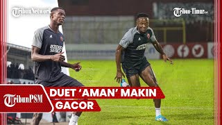 Duet AMAN Adilson Silva dan Victor Mansaray jadi Jawaban Kutukan Striker PSM Makassar [upl. by Till]