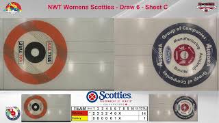 NWTCA Womens Scotties  Draw 6  Galusha vs Stanley [upl. by Aihsyla980]