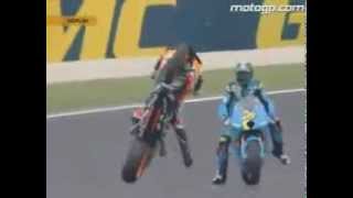 Pedrosa Epic Fail Start Simulation [upl. by Oflodur]